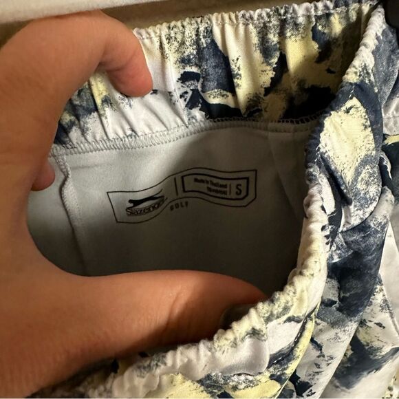 Slazenger Blue and white Golf skirt with shorts Womens Small athletic skort - Picture 3 of 5